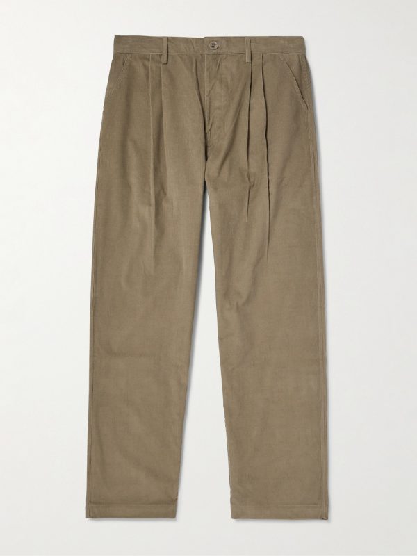 Antonio Straight-Leg Cotton-Corduroy Trousers Antonio Straight-Leg Cotton-Corduroy Trousers