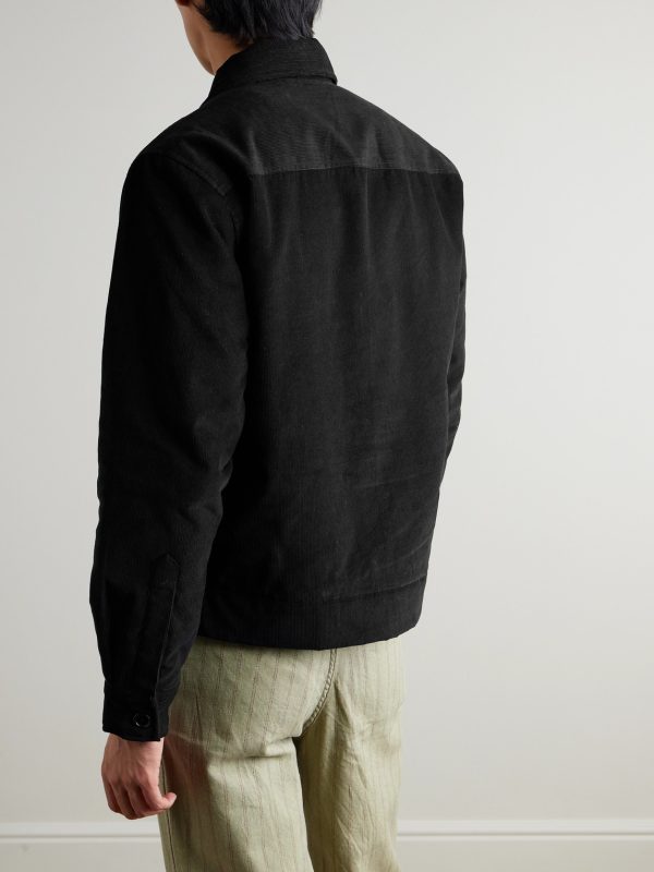 Bodhi Embroidered Cotton-Corduroy Jacket - BK