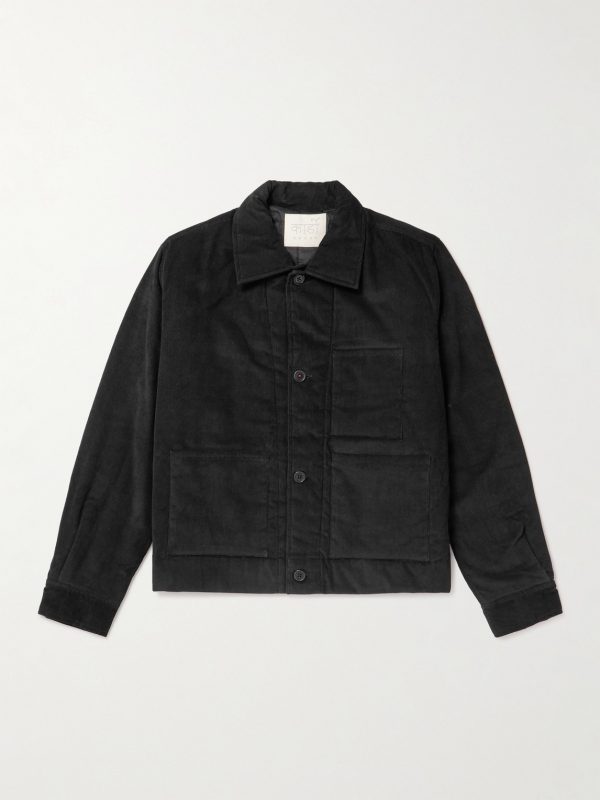 Bodhi Embroidered Cotton-Corduroy Jacket