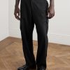 Straight-Leg Wool Trousers - FR Straight-Leg Wool Trousers - FR