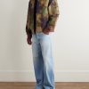 Max Embroidered Appliquéd Cotton-Seersucker Bomber Jacket - OU Max Embroidered Appliquéd Cotton-Seersucker Bomber Jacket - OU