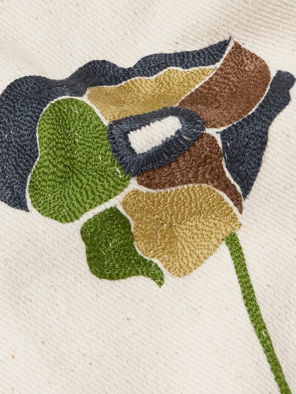 Martin Embroidered Cotton-Twill Shirt - CU