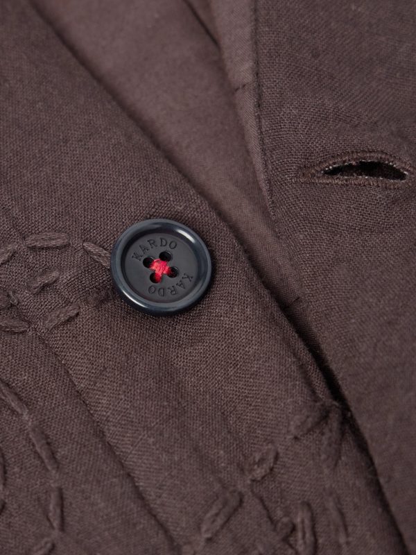 Wynton Embroidered Cotton and Hemp-Blend Overshirt - CU