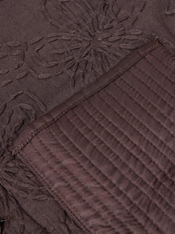 Wynton Embroidered Cotton and Hemp-Blend Overshirt - E1