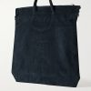 Organic Cotton-Corduroy Tote - BK Organic Cotton-Corduroy Tote - BK