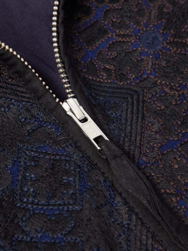 + Paiwand Studio Amardeep Embroidered Cotton-Herringbone Jacket - CU