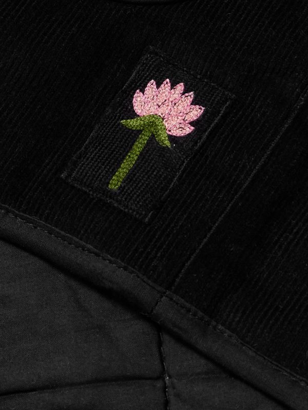 Chota Embroidered Cotton-Corduroy Gilet - E1 Chota Embroidered Cotton-Corduroy Gilet - E1