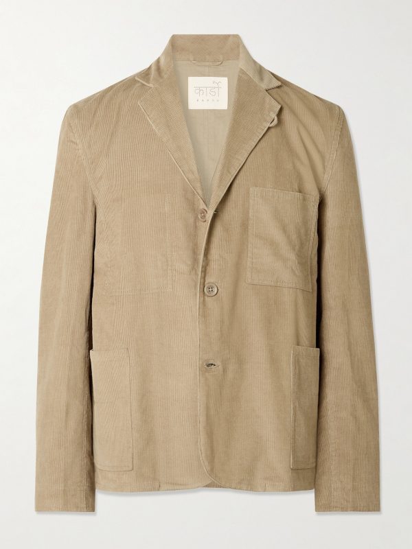 Somesh Cotton-Corduroy Blazer