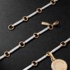 Element Internal Compass Rhodium-Plated 18-Karat White and Yellow Gold Diamond Pendant Necklace - BK Element Internal Compass Rhodium-Plated 18-Karat White and Yellow Gold Diamond Pendant Necklace - BK