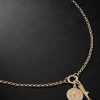 Strength and Arrow Medium Belcher 18-Karat Gold Diamond Necklace Strength and Arrow Medium Belcher 18-Karat Gold Diamond Necklace