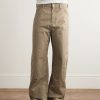 Straight-Leg Cotton-Canvas Cargo Trousers - FR Straight-Leg Cotton-Canvas Cargo Trousers - FR