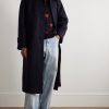 Oversized Wool and Cashmere-Blend Coat - OU Oversized Wool and Cashmere-Blend Coat - OU