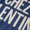 Chez Valentino Logo-Appliquéd Printed Cotton-Jersey T-Shirt - E1