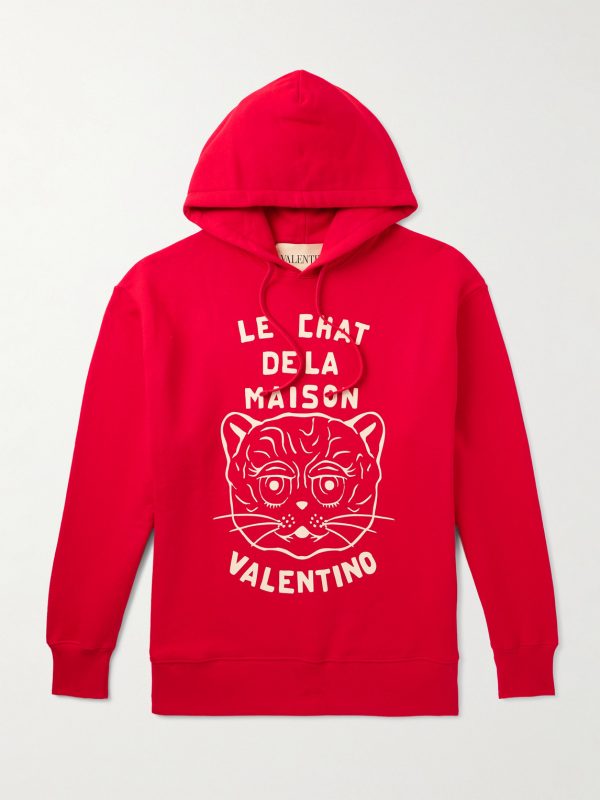 Logo-Print Cotton-Jersey Hoodie
