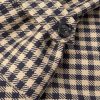 Gingham Cotton and Wool-Blend Coat - E1 Gingham Cotton and Wool-Blend Coat - E1