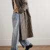 Gingham Cotton and Wool-Blend Coat - OU Gingham Cotton and Wool-Blend Coat - OU