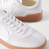 Upvillage Perforated Leather Sneakers - CU Upvillage Perforated Leather Sneakers - CU