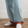 Upvillage Perforated Leather Sneakers - OU Upvillage Perforated Leather Sneakers - OU