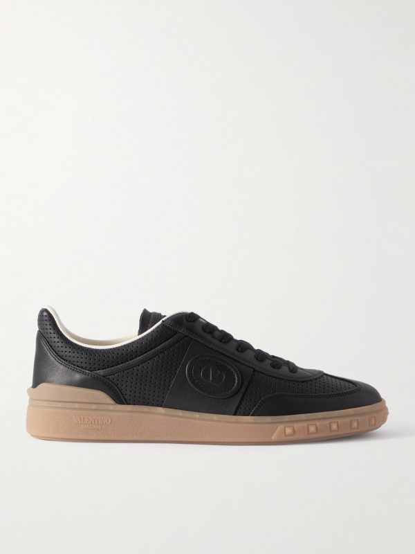 Upvillage Perforated Leather Sneakers Upvillage Perforated Leather Sneakers