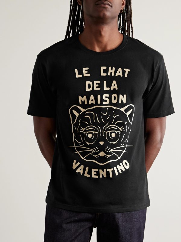 Printed Cotton-Jersey T-Shirt - FR Printed Cotton-Jersey T-Shirt - FR