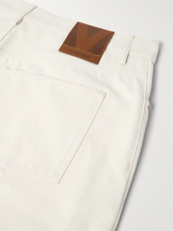 Straight-Leg Embellished Jeans - CU