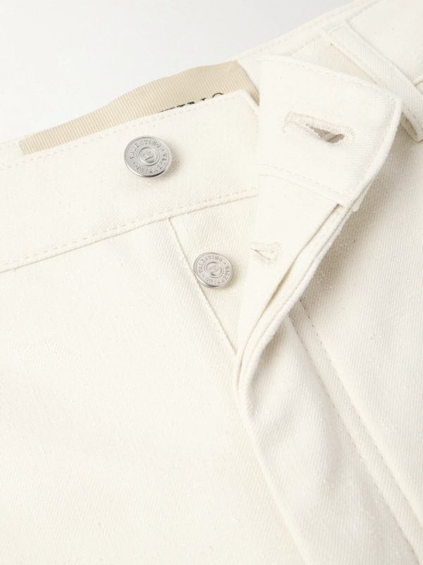 Straight-Leg Embellished Jeans - E1