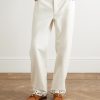 Straight-Leg Embellished Jeans - FR