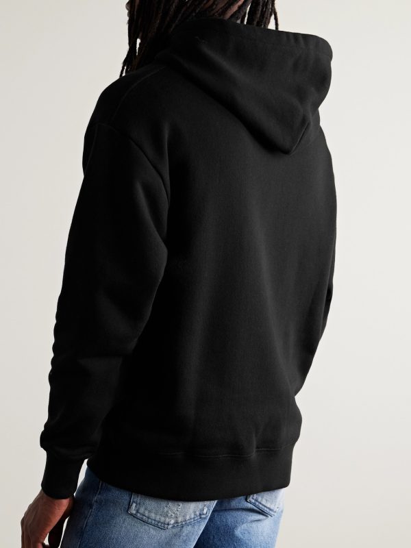 Logo-Print Cotton-Jersey Hoodie - BK