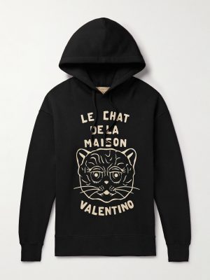 Logo-Print Cotton-Jersey Hoodie Logo-Print Cotton-Jersey Hoodie
