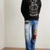 Logo-Print Cotton-Jersey Hoodie - OU