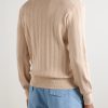 Ribbed Cotton Polo Shirt - BK Ribbed Cotton Polo Shirt - BK