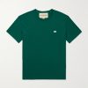 Logo-Appliquéd Cotton-Jersey T-Shirt Logo-Appliquéd Cotton-Jersey T-Shirt