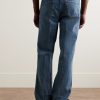 Slim-Fit Straight-Leg Embellished Jeans - BK Slim-Fit Straight-Leg Embellished Jeans - BK
