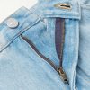 Wide-Leg Jacquard-Trimmed Jeans - E1 Wide-Leg Jacquard-Trimmed Jeans - E1