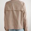 Checked Cotton-Twill Jacket - BK