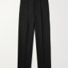 Straight-Leg Grain de Poudre Wool Trousers Straight-Leg Grain de Poudre Wool Trousers
