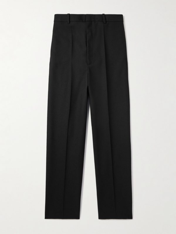 Straight-Leg Grain de Poudre Wool Trousers Straight-Leg Grain de Poudre Wool Trousers
