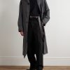 Straight-Leg Grain de Poudre Wool Trousers - OU Straight-Leg Grain de Poudre Wool Trousers - OU