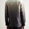 Dégradé Floral-Print Satin-Twill Shirt - BK Dégradé Floral-Print Satin-Twill Shirt - BK