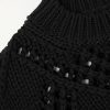 Open-Knit Wool Sweater - CU