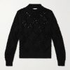 Open-Knit Wool Sweater
