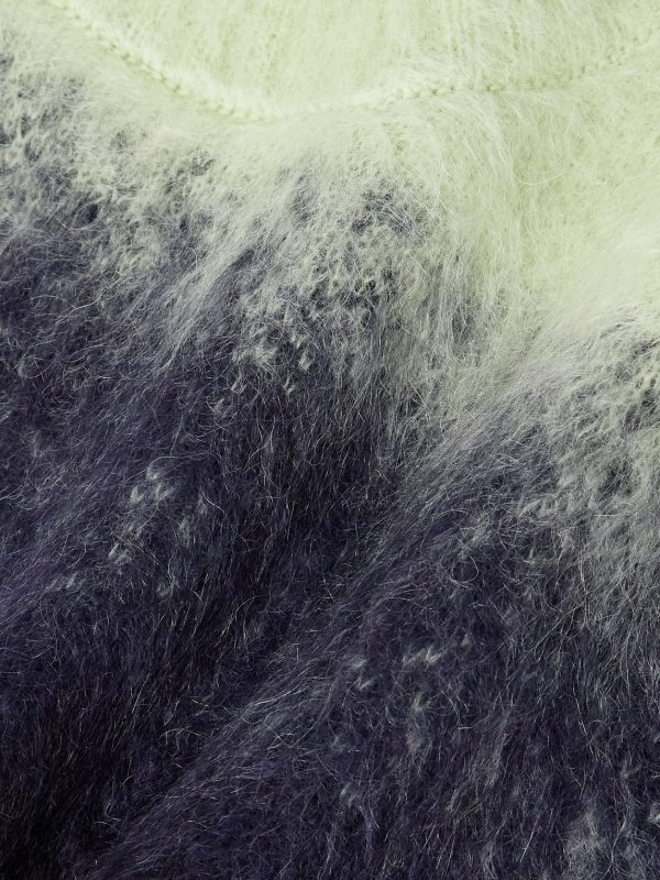 Dégradé Brushed Mohair-Blend Sweater - CU Dégradé Brushed Mohair-Blend Sweater - CU