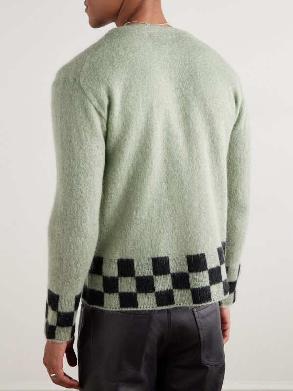 Chevy Slim-Fit Mohair-Blend Cardigan - BK Chevy Slim-Fit Mohair-Blend Cardigan - BK