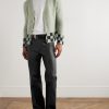 Chevy Slim-Fit Mohair-Blend Cardigan - OU Chevy Slim-Fit Mohair-Blend Cardigan - OU
