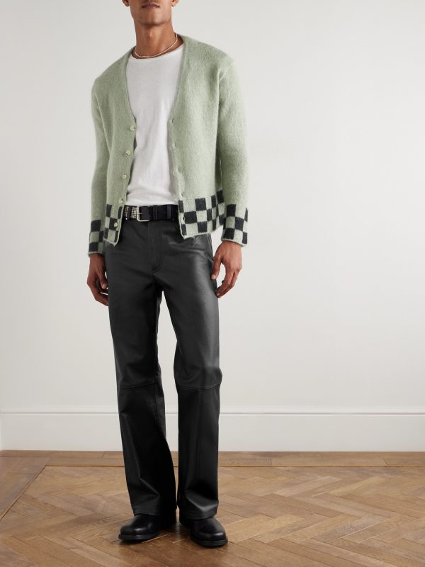 Chevy Slim-Fit Mohair-Blend Cardigan - OU Chevy Slim-Fit Mohair-Blend Cardigan - OU