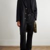 Wool-Blend Twill Overcoat - OU