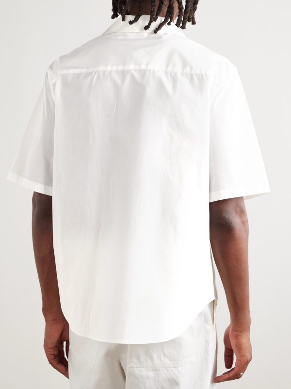Wild Cats Camp-Collar Printed Cotton-Poplin Shirt - BK Wild Cats Camp-Collar Printed Cotton-Poplin Shirt - BK
