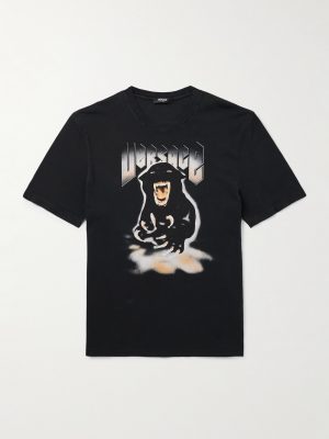 Re-Edition Panther Printed Cotton-Jersey T-Shirt Re-Edition Panther Printed Cotton-Jersey T-Shirt