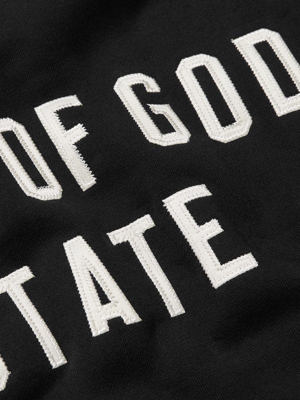 Logo-Appliquéd Cotton-Blend Jersey Hoodie - CU Logo-Appliquéd Cotton-Blend Jersey Hoodie - CU