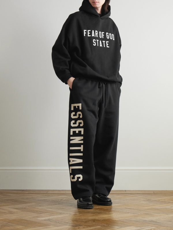Logo-Appliquéd Cotton-Blend Jersey Hoodie - OU Logo-Appliquéd Cotton-Blend Jersey Hoodie - OU